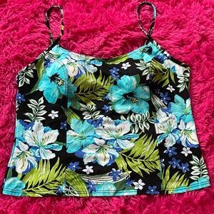Floral tankini